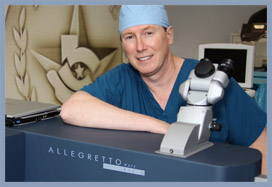 Dr Boothe and the Allegretto Wavelight Eye-Q